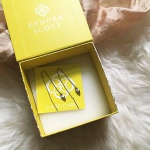 Kendra Scott Double Drop Arrowhead Earrings